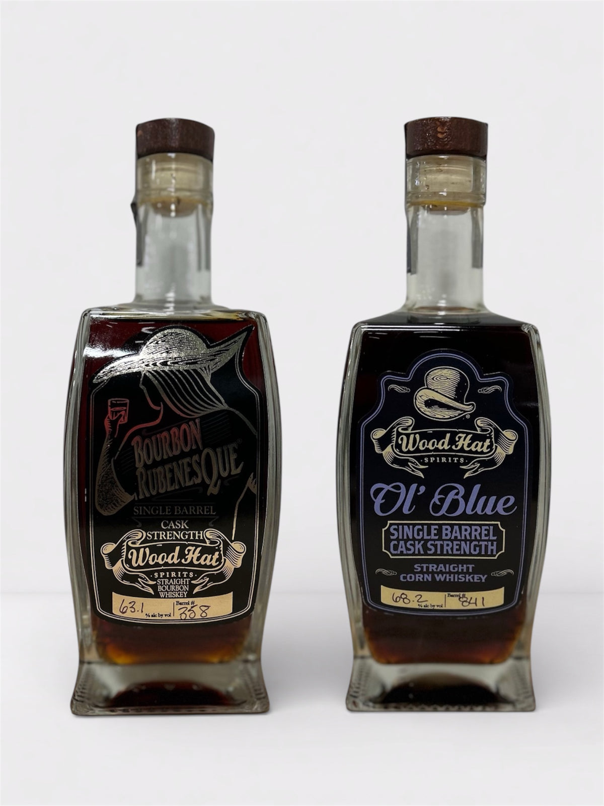 Wood Hat Bundle: Blue Corn 358 + Ol' Blue 841