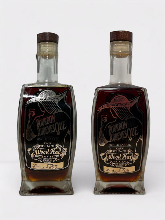 Wood Hat Bundle: Blue Corn 358 + Bourbon Rubenesque 803